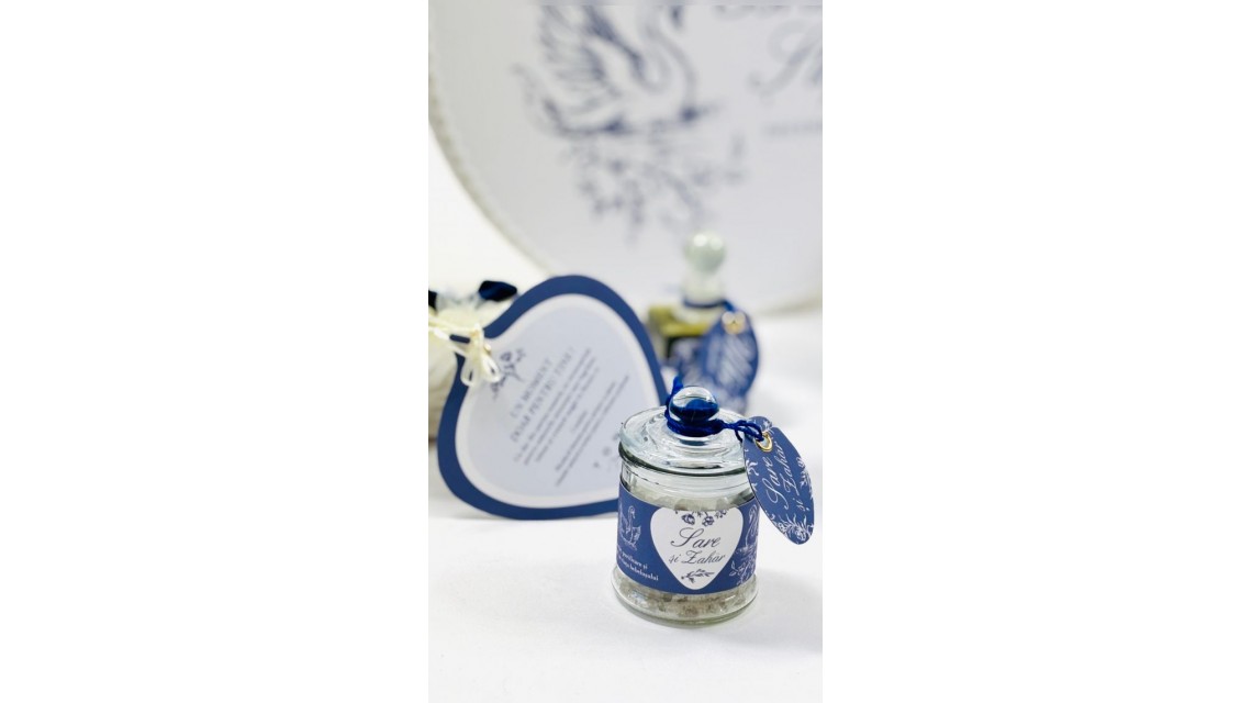 Set Prima Băiță cu nasii dupa botez Swan Lake Ritual Blând al apei pentru Băieți 10